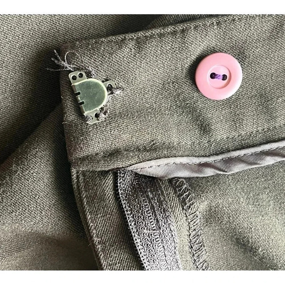 Rafaella Flat Front Brown‎ Pants Trousers Pockets Women Plus Size 14 - Picture 8 of 8